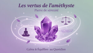 Les vertus de l&rsquo;améthyste : Pierre de sérénité