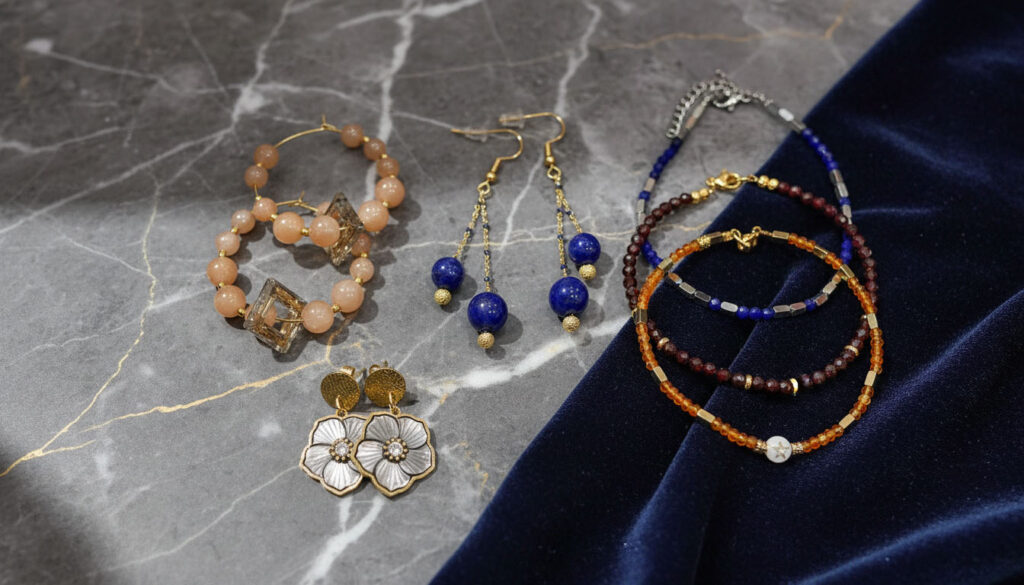 O Nirvana des Perles bijoux de créateur